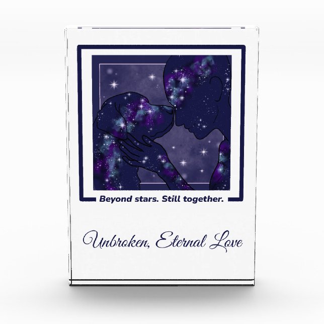 Labrador Retriver - Memorial Acrylic Photo Block  (Front)