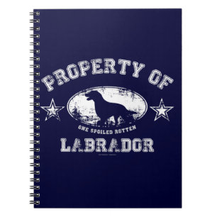 Labrador Spiral Notebook