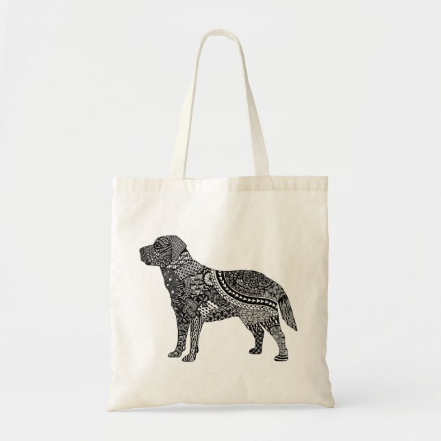 labrador tote bag (Front)