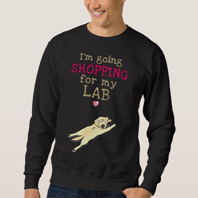 Labrador Tote Bag Sweatshirt (Front)
