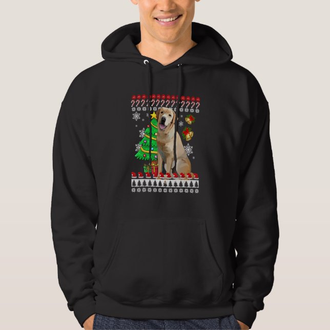 Labrador Ugly Christmas Ugly Christmas Sweater Lad (Front)