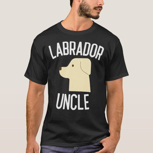Labrador Uncle Dog T-Shirt (Front)