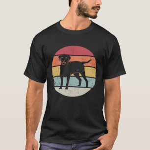 Labrador Vintage Retro Walk T-Shirt