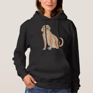 Labrador Watercolor Illustration Hoodie
