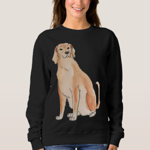 Labrador Watercolor Illustration Sweatshirt