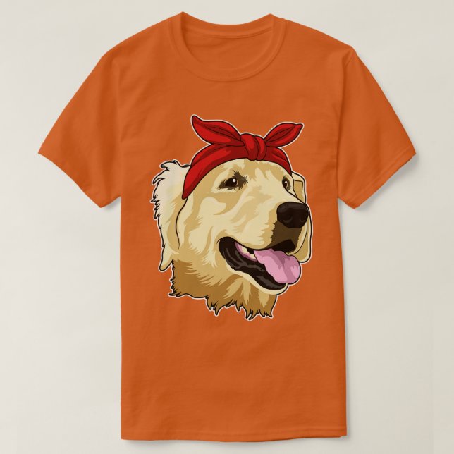 Labrador with Bandanna T-Shirt (Design Front)