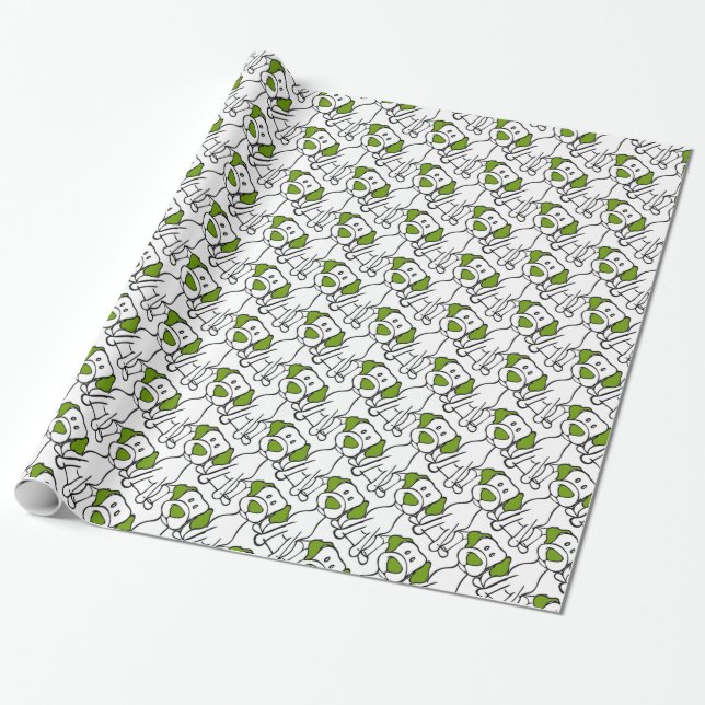 Labrador Wrapping Paper (Unrolled)