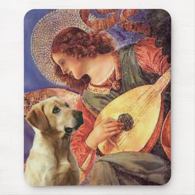Labrador (Y8) - Mandolin Angel Mouse Pad (Front)