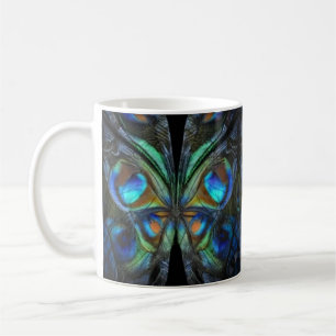 Labradorite butterfly1 coffee mug