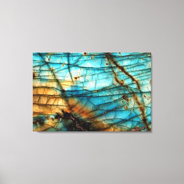 Labradorite Canvas Print (Front)