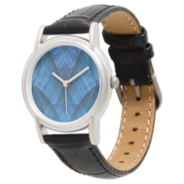 Labradorite Gems Blue Elegant Watch (Angled)