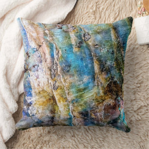 Labradorite Mineral Specimen Cushion