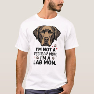 LabradorMom Shirt Funny Dog Mom Gift Cute Lab Love