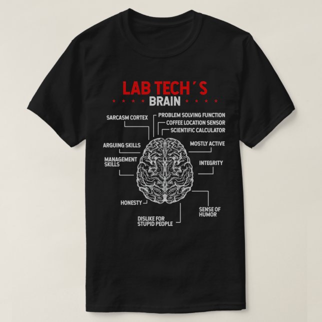 Labratory Technician Lab Labratory Scientist T-Shirt (Design Front)