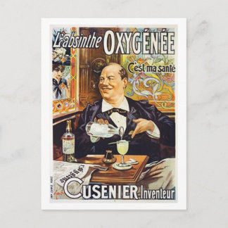L'Absinthe Cusenier Postcard