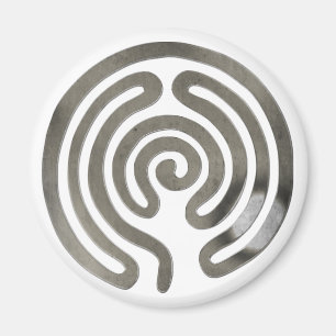 labyrinth antiquesilver make your own background magnet