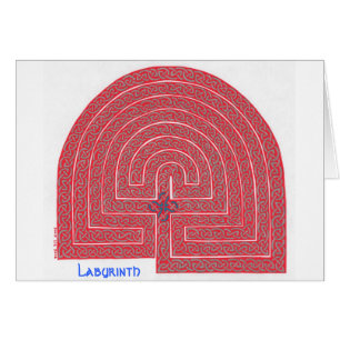 Labyrinth card