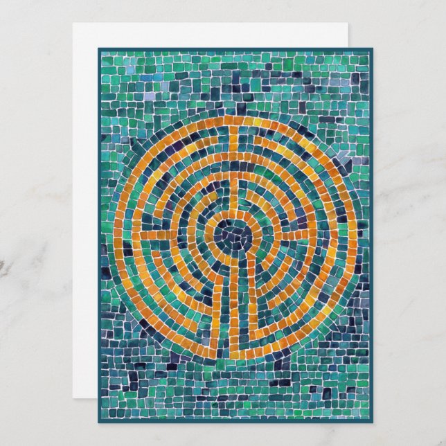 LABYRINTH II 5.5x7.5 Flat Card  (Front/Back)