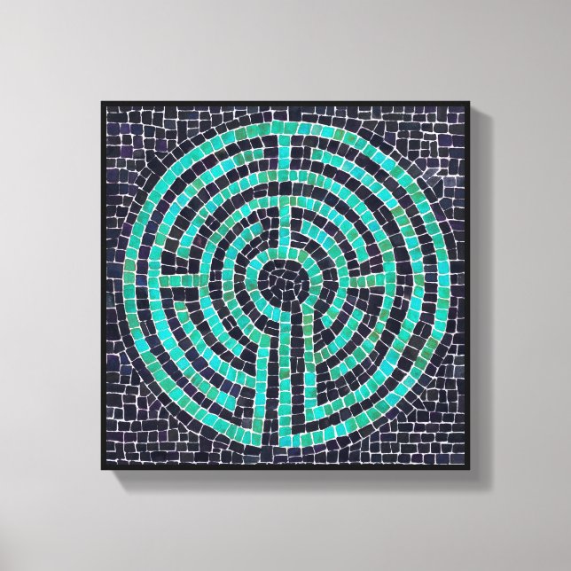 LABYRINTH III 12"x12" Wrapped Canvas (1.5" Deep) (Front)