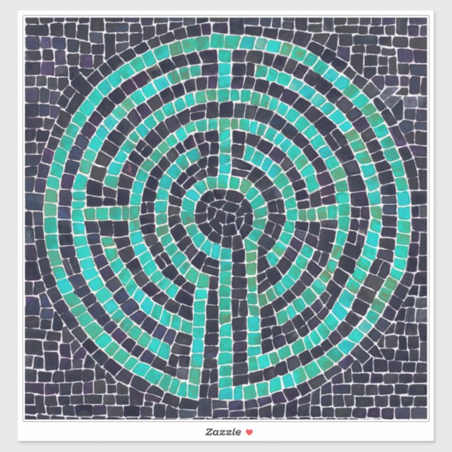LABYRINTH III 14x14 Vinyl Sticker (Sheet)