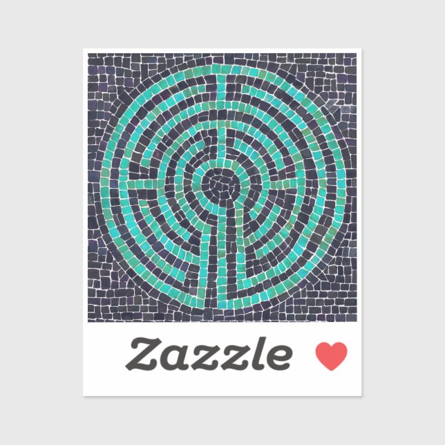 LABYRINTH III 2x2 Vinyl Sticker (Sheet)