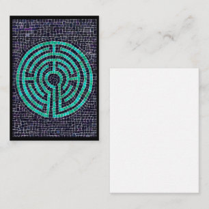 LABYRINTH III 3.5x2.5 Flat Note Card 