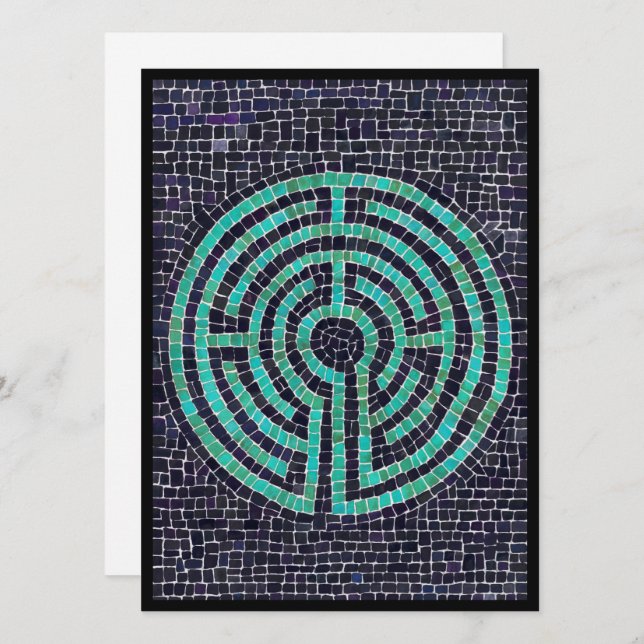LABYRINTH III 5.5x7.5 Flat Card  (Front/Back)
