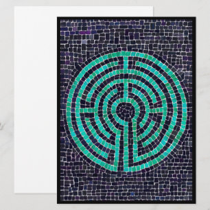 LABYRINTH III 6.5x8.75 Flat Card