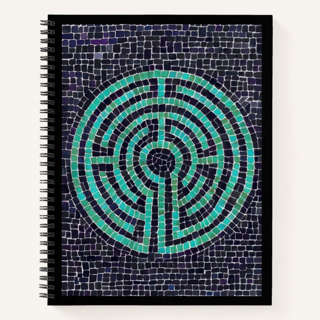 LABYRINTH III 8.5x11 Spiral Notebook (Front)