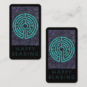 LABYRINTH III Bookmark - 3.5x2 Card + Text / Black