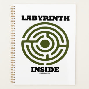 Labyrinth Inside Psyche Psychological Humour Planner