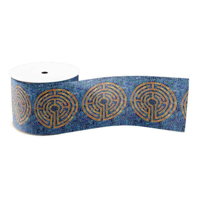 LABYRINTH IV 3" Wide Grosgrain Ribbon (Spool)