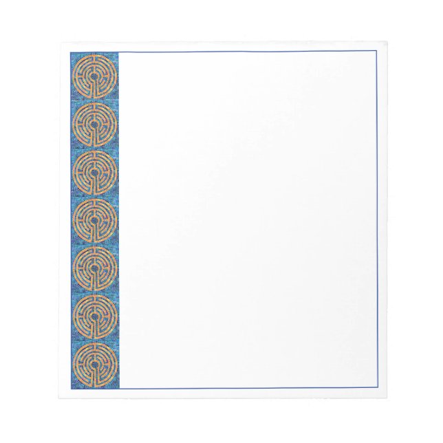 LABYRINTH IV 5.5x6 Notepad  (Front)