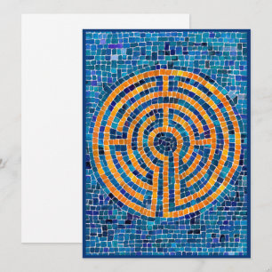 LABYRINTH IV 5.5x7.5 Flat Card