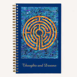 LABYRINTH IV 5.5x8.5 Spiral Notebook