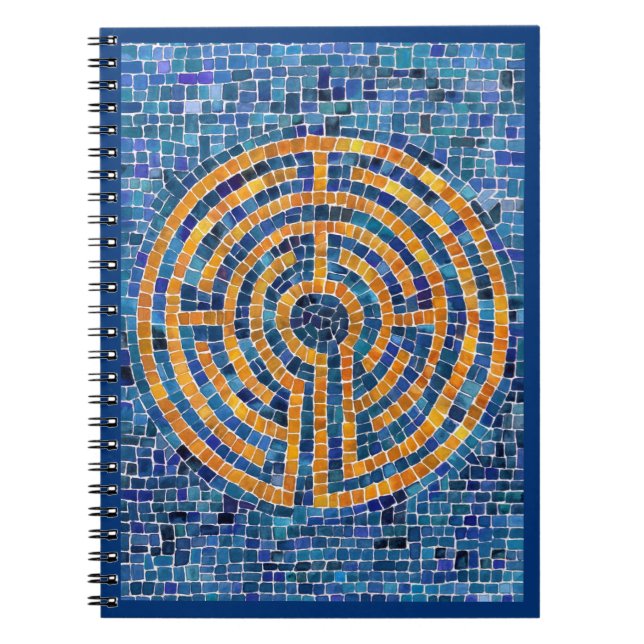 LABYRINTH IV 6.5x8.75 Spiral Notebook  (Front)