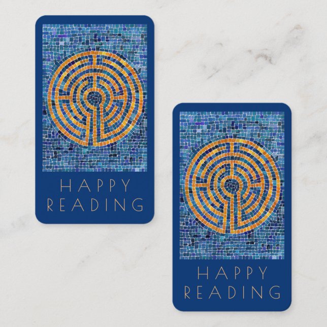 LABYRINTH IV Bookmark - 3.5x2 Card + Text (Front/Back)