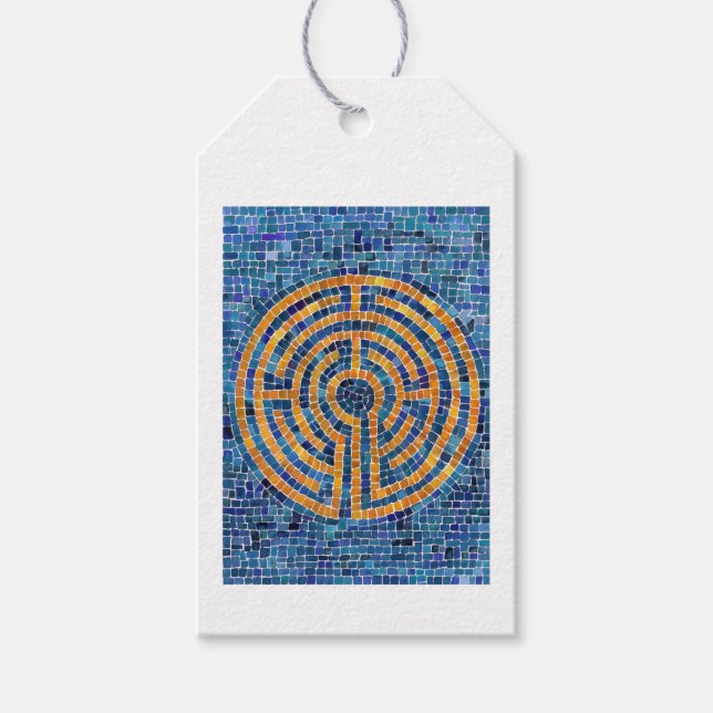 LABYRINTH IV Gift Tags - White (Front)