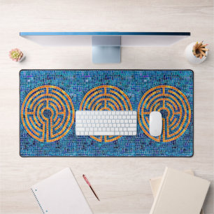 LABYRINTH IV Office Studio Desk Mat 