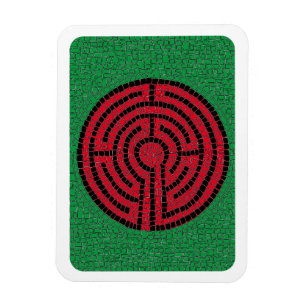 LABYRINTH IX 3x4 Flexible Magnet 