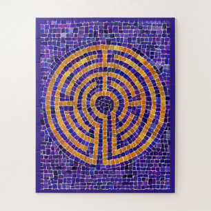 LABYRINTH MOSAIC 16x20 Big Pieces Puzzle