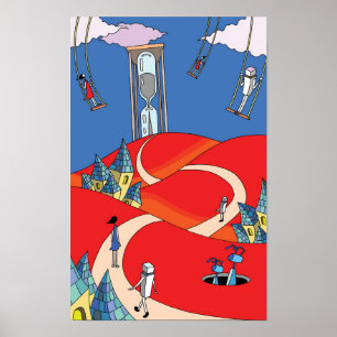 Labyrinth of Time, the Hill of the Hourglass. Poster