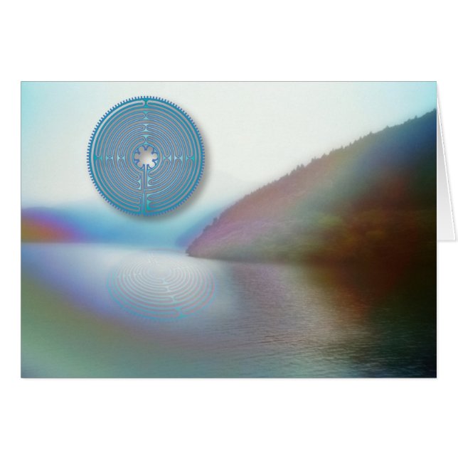 Labyrinth Over Water (Front Horizontal)