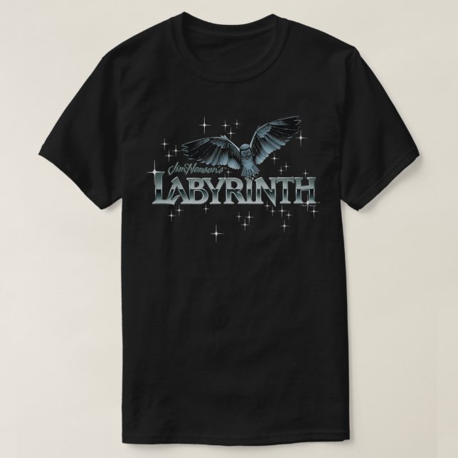 Labyrinth Owl Logo  T-Shirt (Design Front)