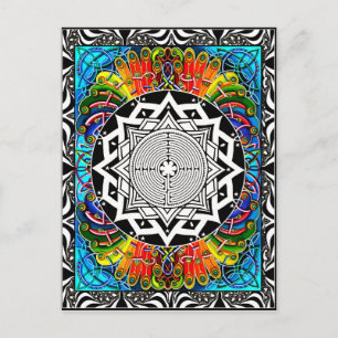 Labyrinth, The Path Of Least Resistance Postcard