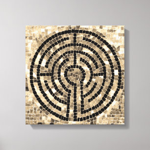 LABYRINTH V 12x12 Wrapped Canvas (2.5" Deep)