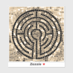 LABYRINTH V 6x6 Vinyl Sticker