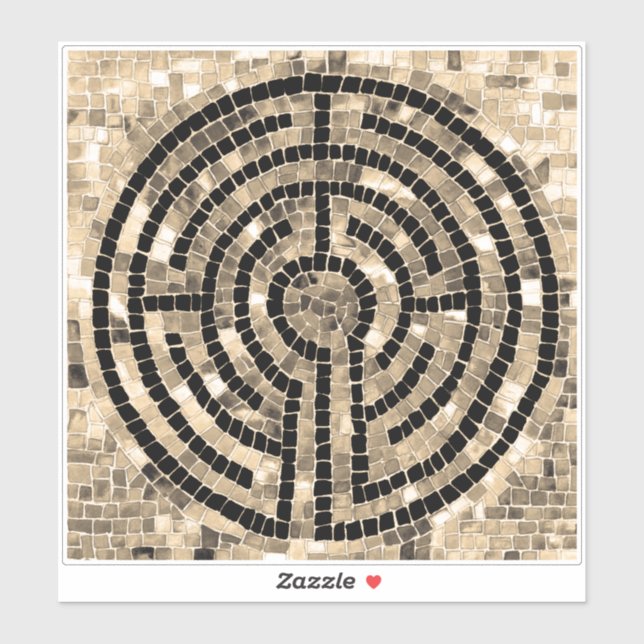 LABYRINTH V 8x8 Vinyl Sticker (Sheet)