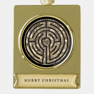 LABYRINTH V Banner Ornament