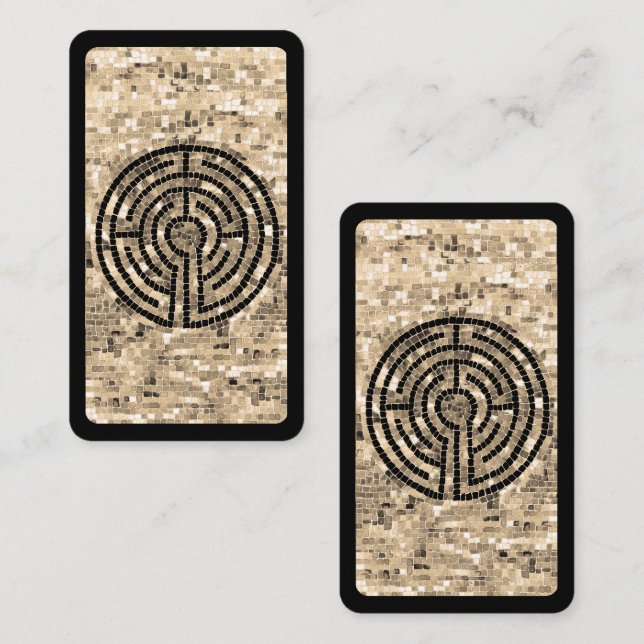 LABYRINTH V Bookmark - 3.5x2 Card / Black (Front/Back)